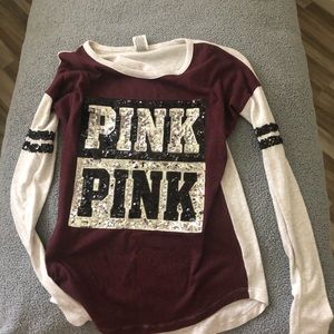 NWOT VS Pink long sleeve small
